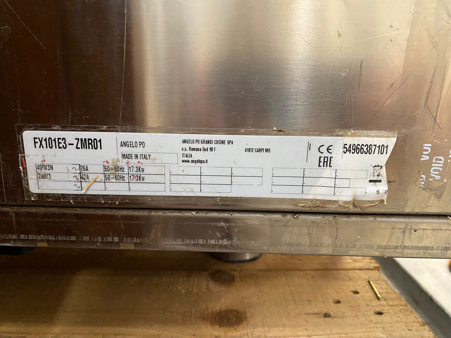 Forno combi multifunzione TOP 10X1/1GN elettrico